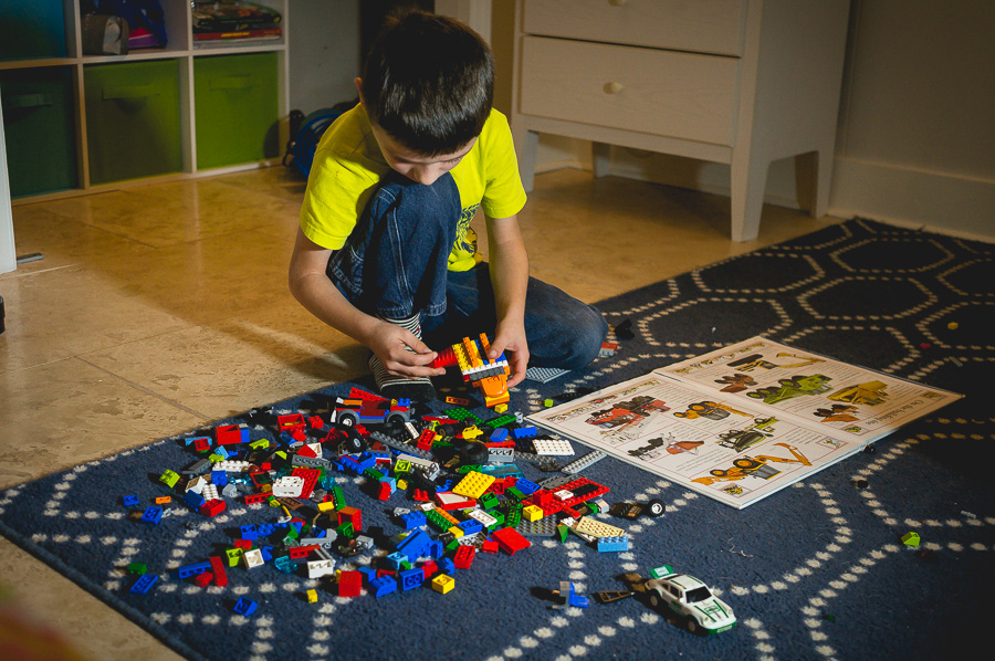 Building with Legos